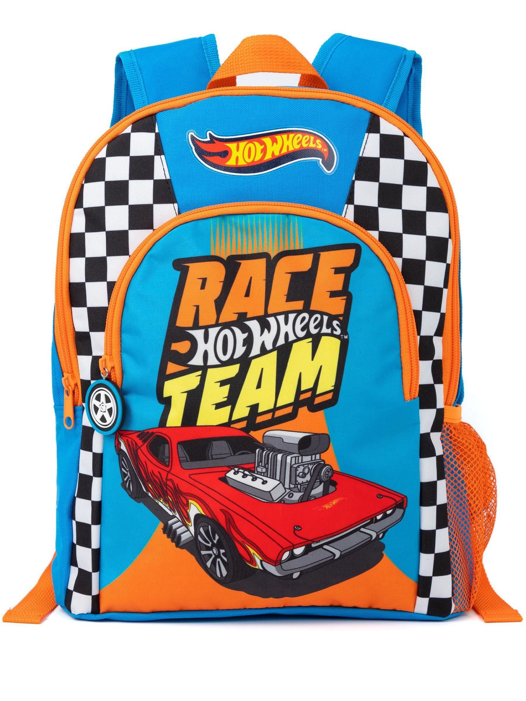 Hot Wheels blue backpack for boys - British product