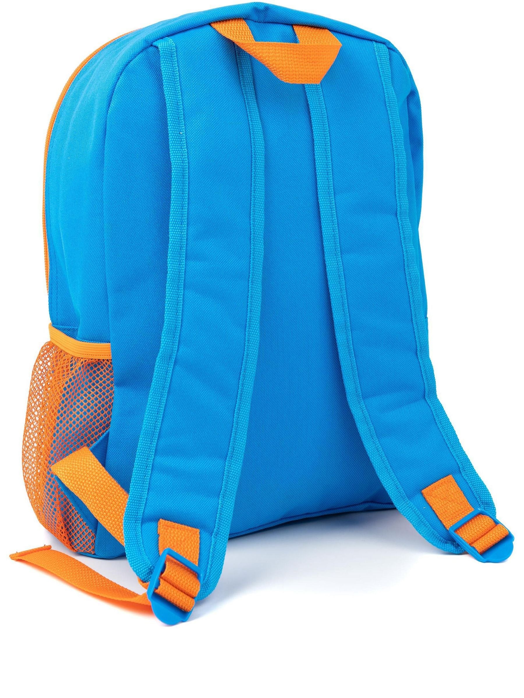 Hot Wheels blue backpack for boys - British product