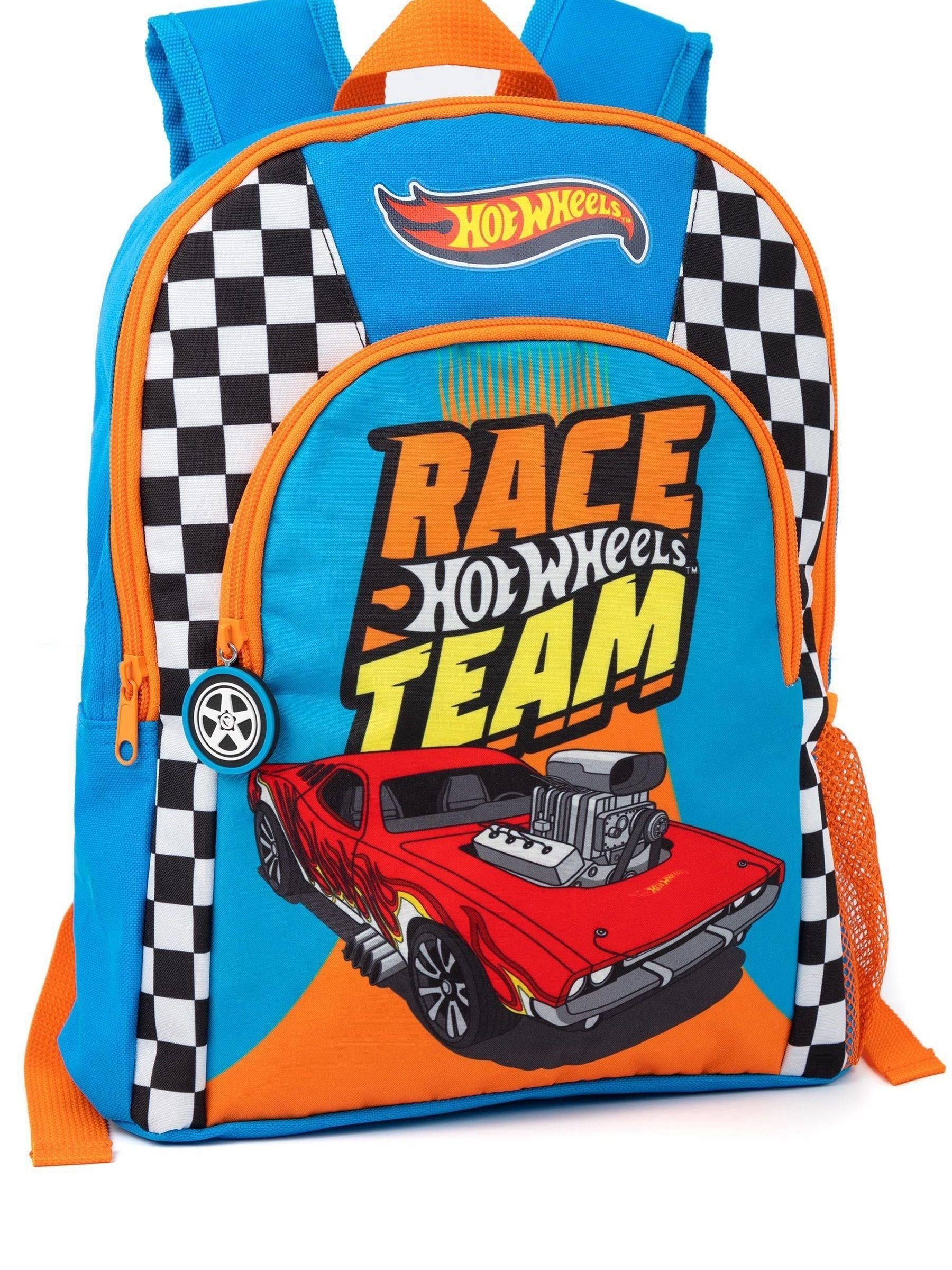 Hot Wheels blue backpack for boys - British product