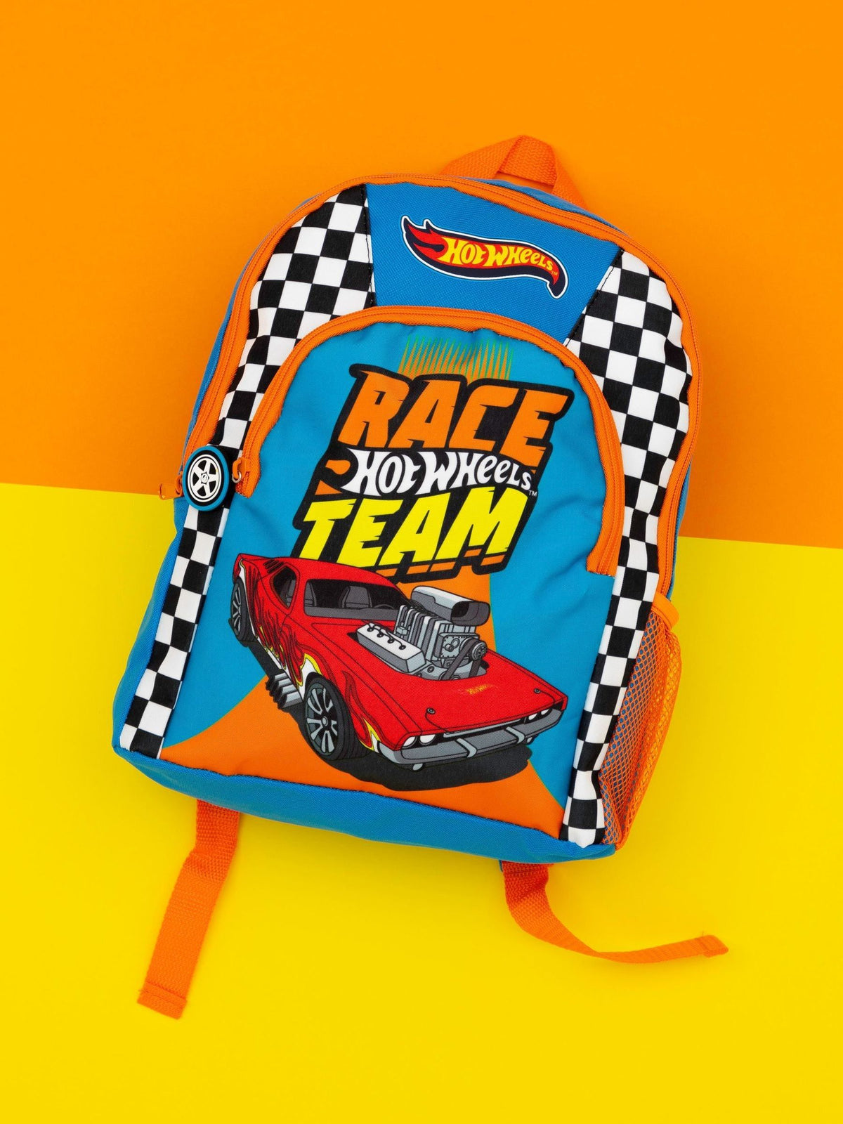 Hot Wheels blue backpack for boys - British product