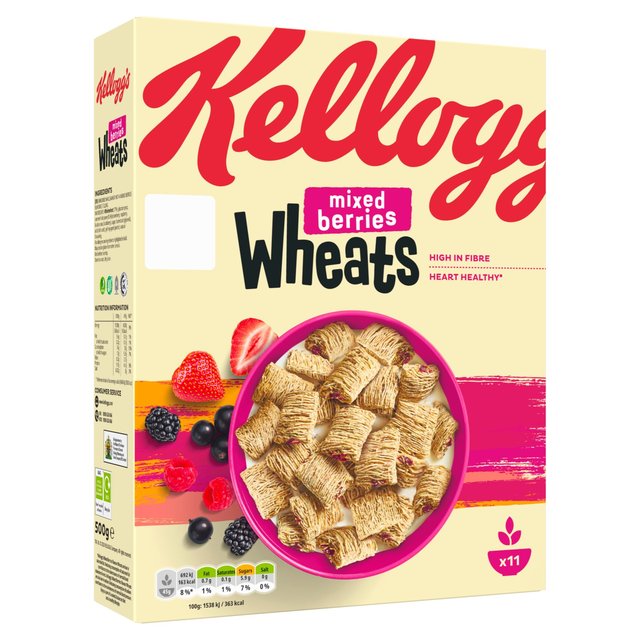 Kellogg's Wheats Mixed Berries Breakfast Cereal   500g GOODS M&S   