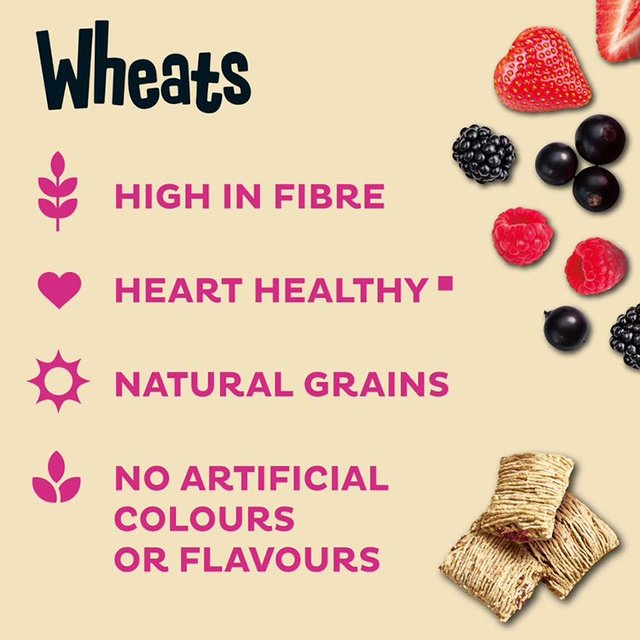 Kellogg's Wheats Mixed Berries Breakfast Cereal   500g