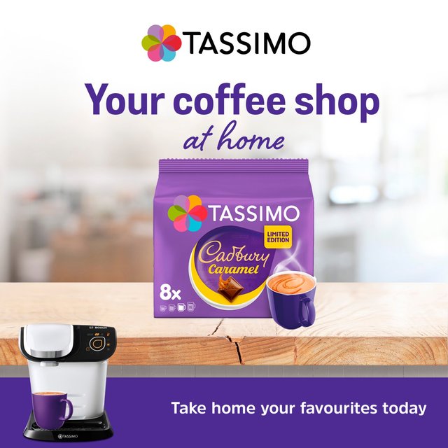 Tassimo Cadbury Caramel Pods   8 per pack GOODS M&S   