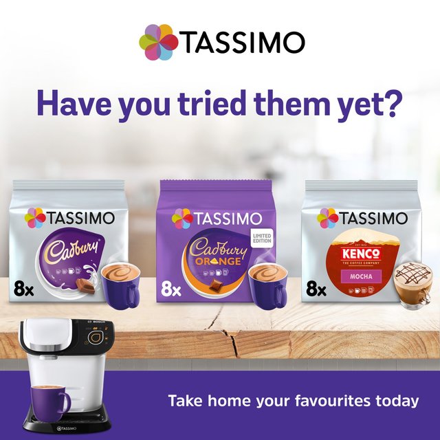 Tassimo Cadbury Caramel Pods   8 per pack GOODS M&S   