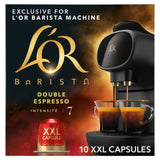 L'OR BARISTA Double Espresso XXL Coffee Pods Intensity 7   10 per pack GOODS M&S   