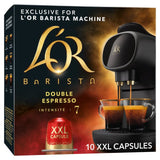 L'OR BARISTA Double Espresso XXL Coffee Pods Intensity 7   10 per pack GOODS M&S   