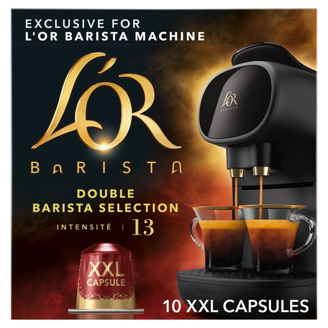 L'OR BARISTA Double Barista Selection XXL Coffee Pods Intensity 13   10 per pack