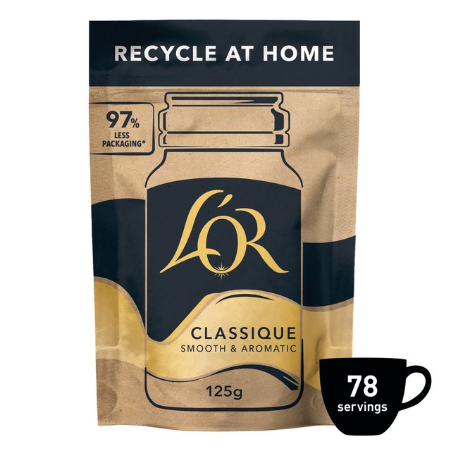 L'OR Classique Instant Coffee Refill   125g GOODS M&S   