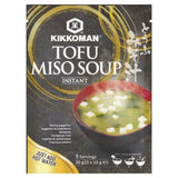 Kikkoman Instant Miso Soup Tofu   3 x 10g