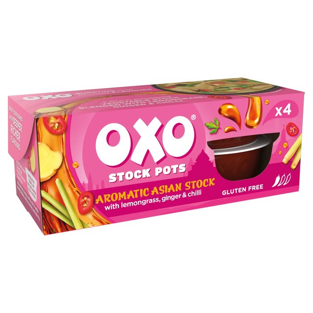 Oxo Aromatic Asian Stock Pots   4 x 20g GOODS M&S   