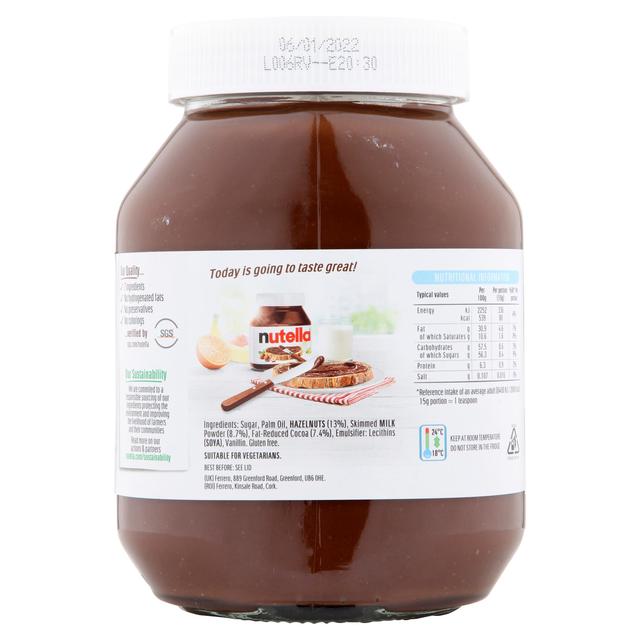 Nutella Hazelnut Chocolate Spread   1kg GOODS M&S   