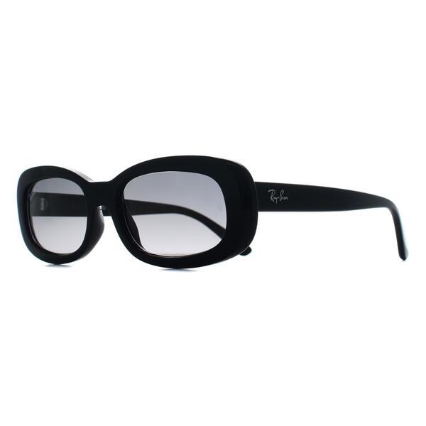Ray-Ban RB2221 black polarised women's sunglasses, imported from the UK