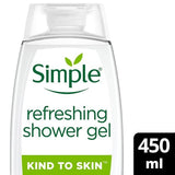 Simple Refresh Shower Gel 450Ml GOODS Superdrug   