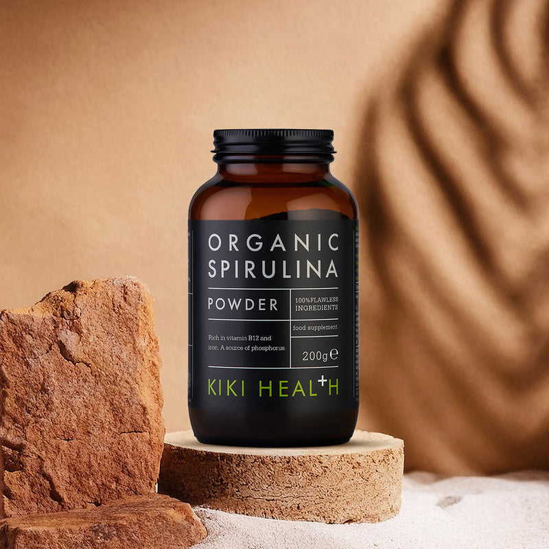 KIKI Health organic spirulina powder 100g (British brand)