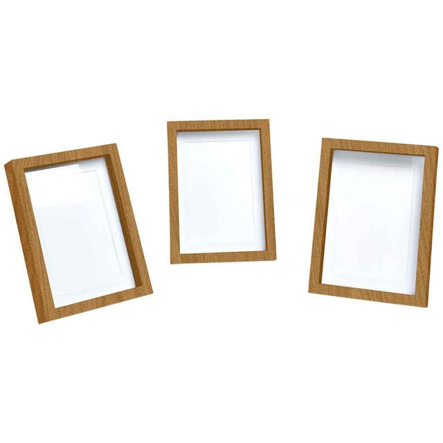 M&S Wood Photo Frame 4x6 inch Natural GOODS M&S   