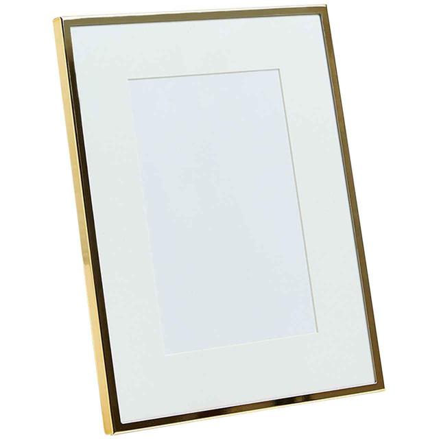 M&S Collection Elegant Photo Frame 4x6 inch Gold GOODS M&S   