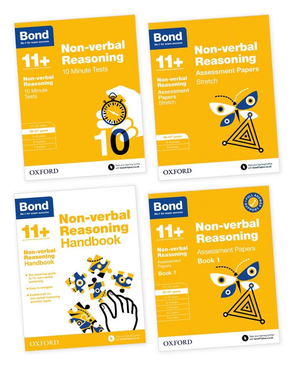 Bond 11+ 4 Book Pack ages 10-11+, UK version