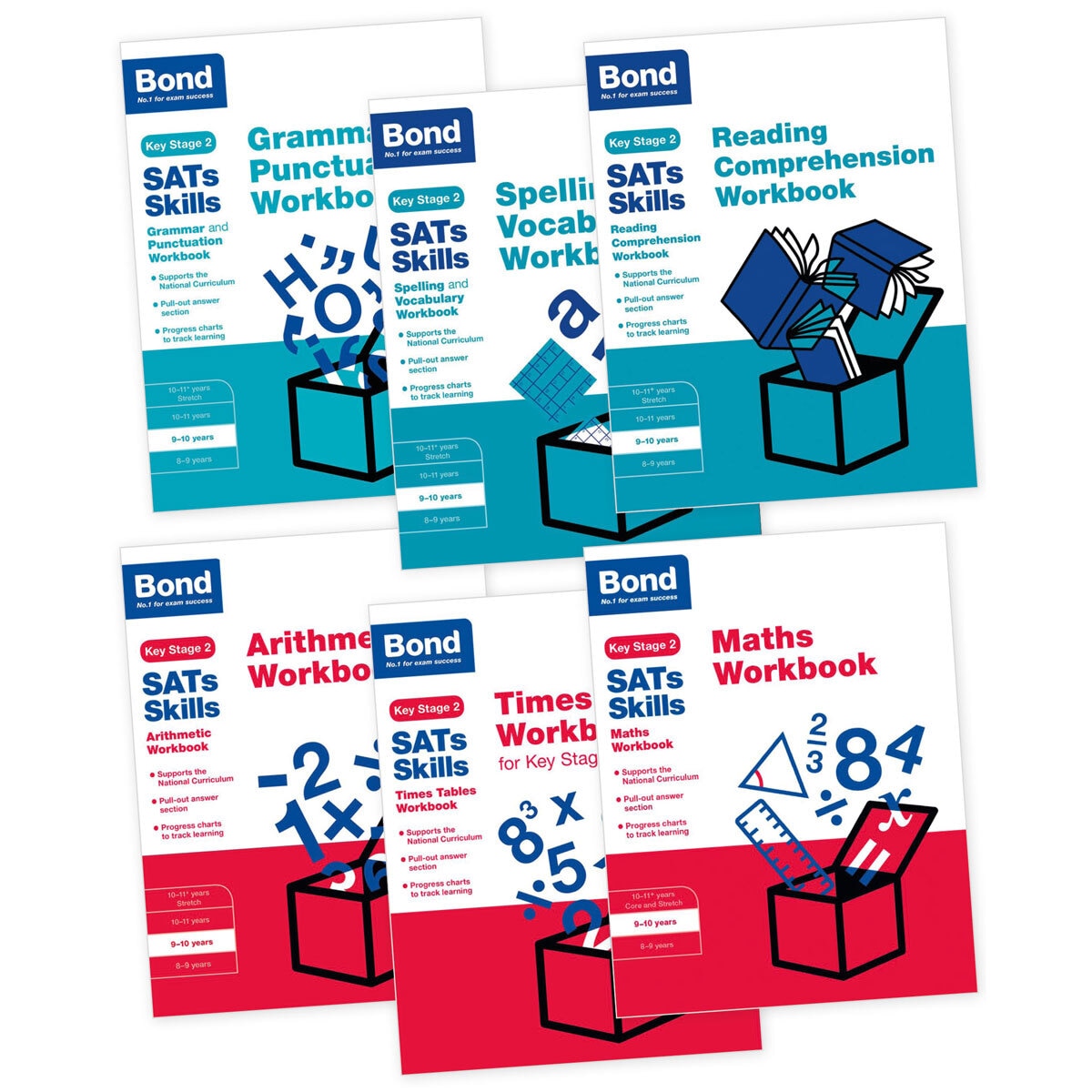 Bond SATs Skills 6 Work Book Pack, UK version