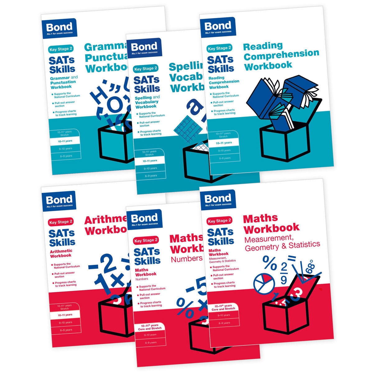 Bond SATs Skills 6 Work Book Pack, UK version