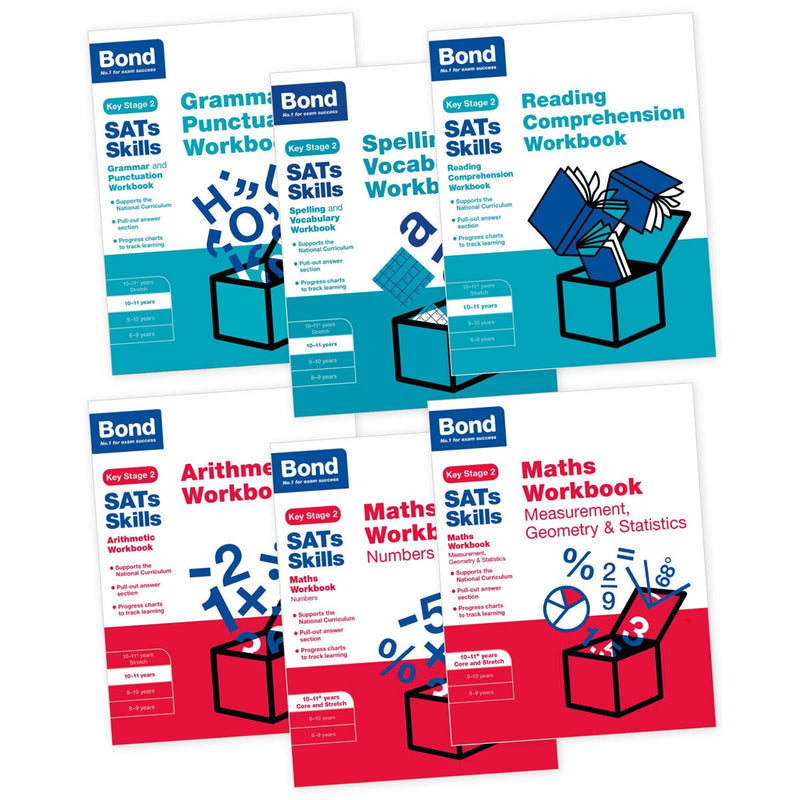 Bond SATs Skills 6 Work Book Pack, UK version