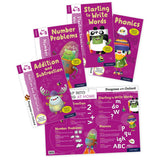 Oxford activity book collection with poster for ages 4-5, UK version