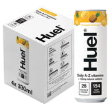 Huel Daily Vitamin Pineapple &amp; Mango Sparkling Multivitamin Energy Drink   4 x 330ml