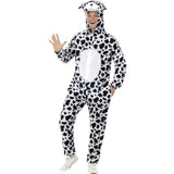 Smiffys Dalmatian Costume jumpsuit with hood - British product