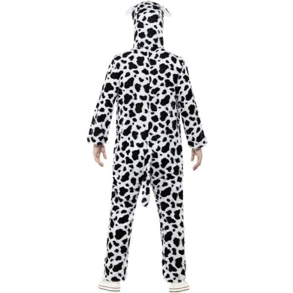 Smiffys Dalmatian Costume jumpsuit with hood - British product