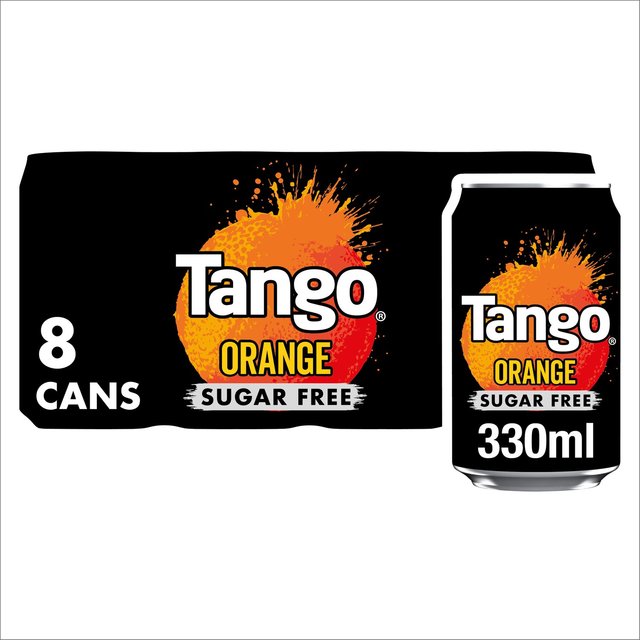 Tango Orange Sugar Free   8 x 330ml GOODS M&S   