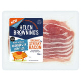 Helen Browning's Unsmoked Organic Streaky Bacon No Added Nitrates   184g GOODS M&S   