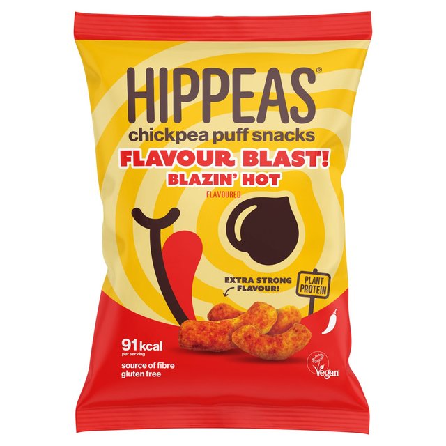 Hippeas Flavour Blast Blazin' Hot Chickpea Puffs   22g