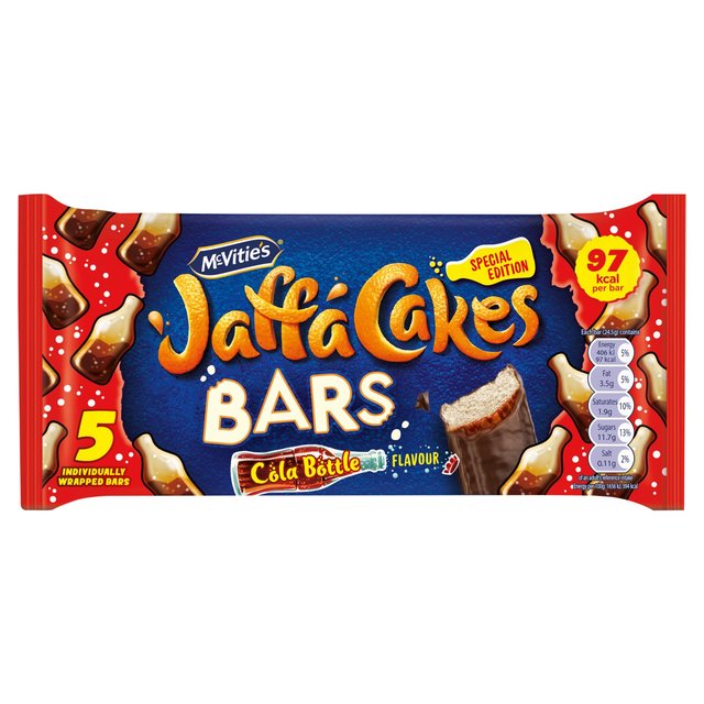 McVitie's Jaffa Cola Cake Bar   5 per pack GOODS M&S   