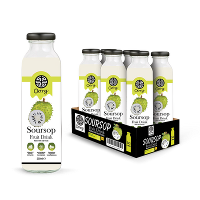 Holland & Barrett OORG Natural Soursop Fruit Juice 250ml (Pack of 6)- Buy online at McGrocer