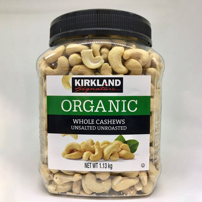 Kirkland Signature Bio-Cashewnüsse 113 kg