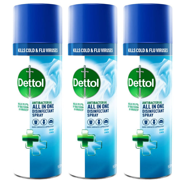 Dettol Disinfectant Spray 3 x 500ml