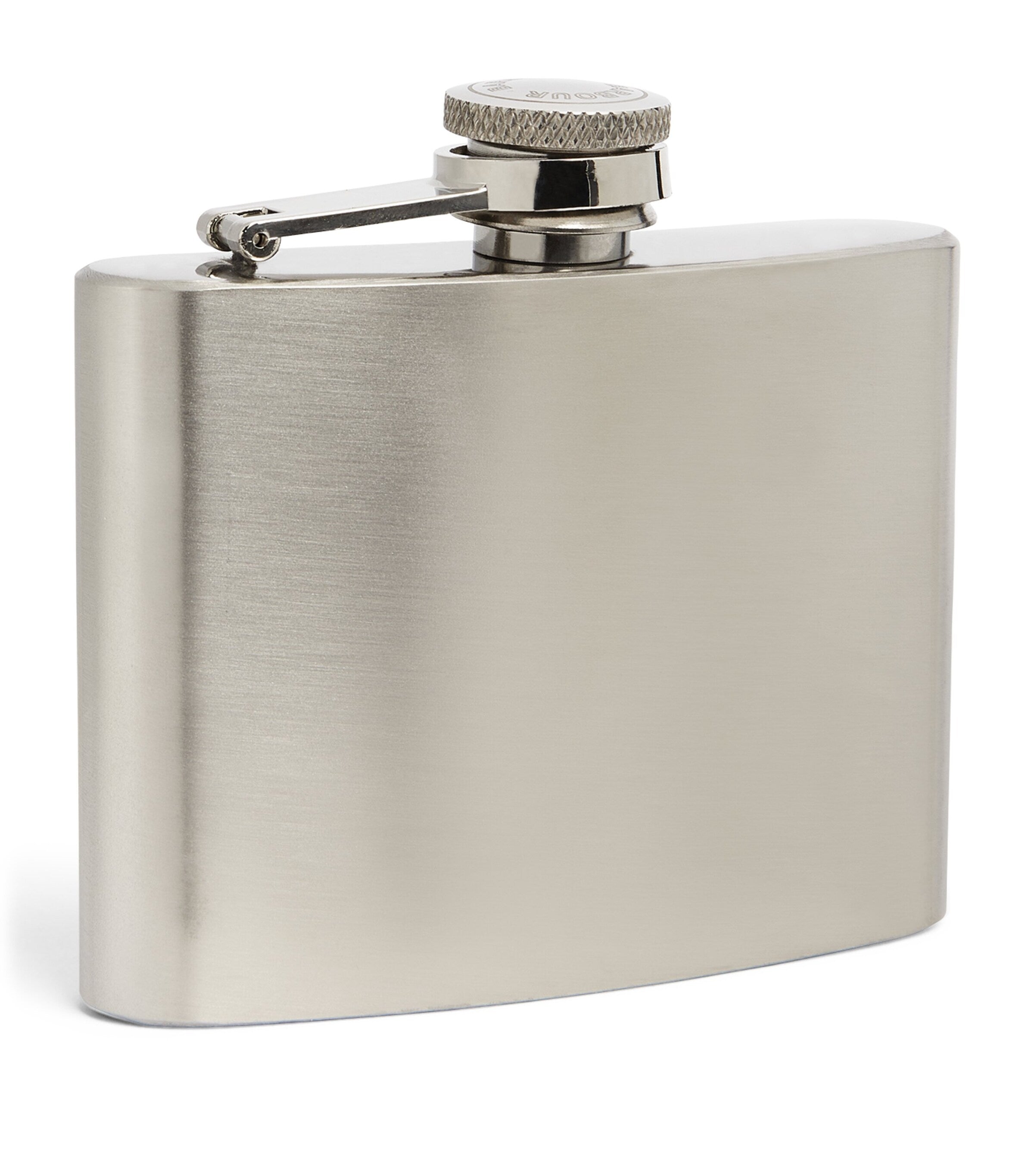 Barbour leather hip flask 113ml - British product