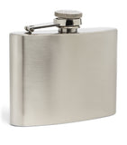 Barbour leather hip flask 113ml - British product