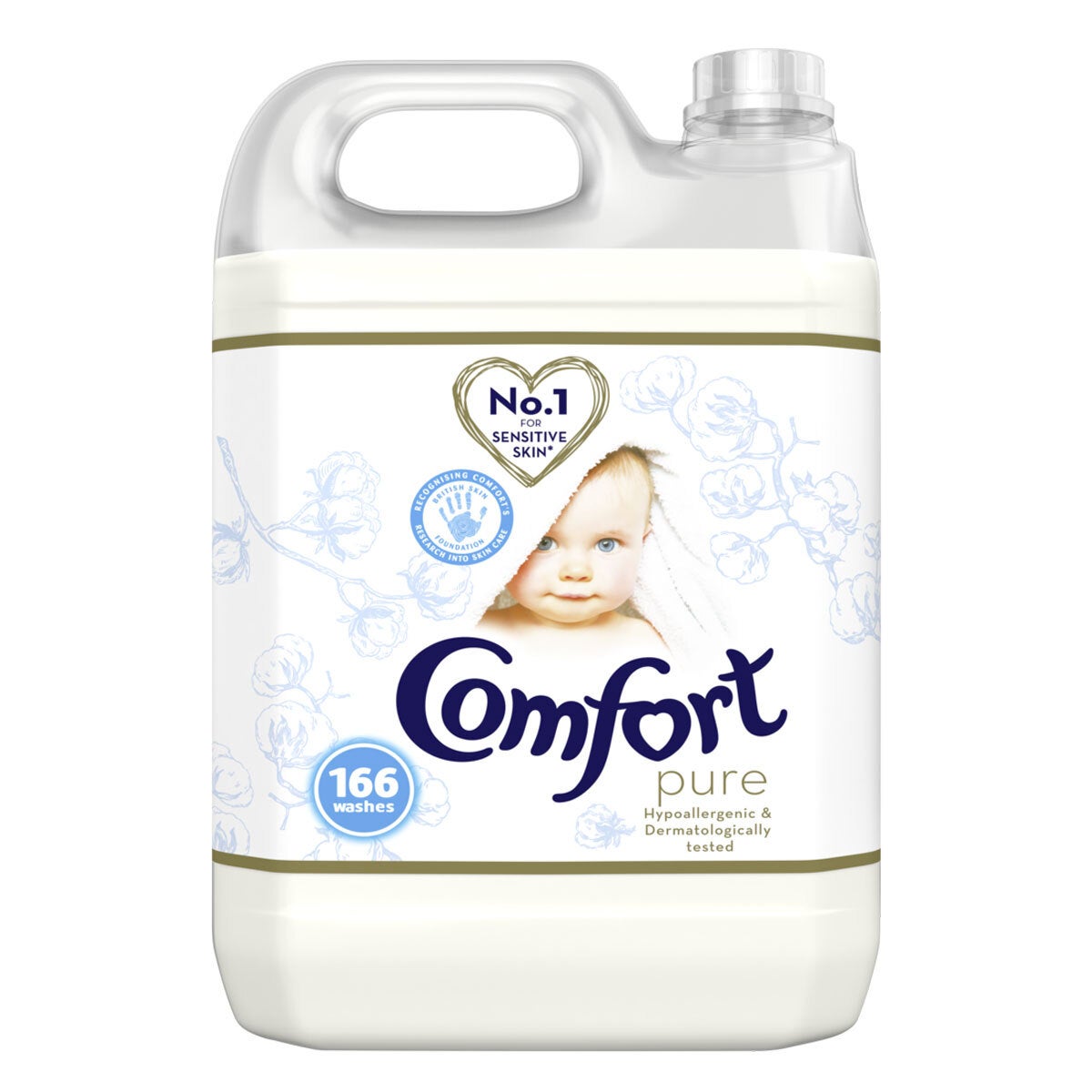Comfort Pure liquid fabric conditioner 5L - British product