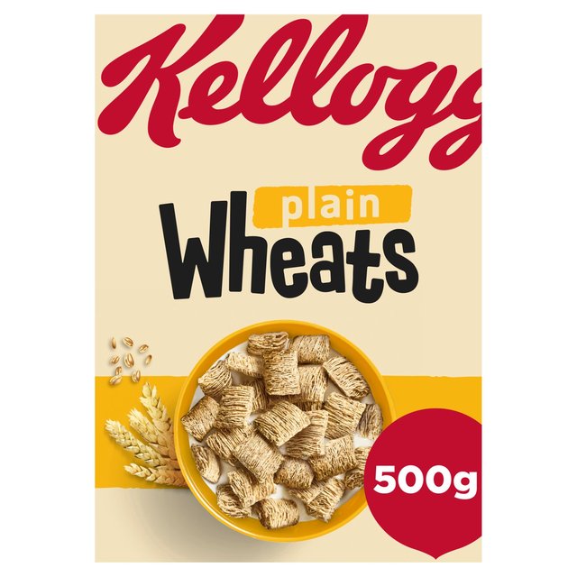 Kellogg's Wheats Plain Breakfast Cereal   500g GOODS M&S   