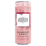 London Essence Co. Raspberry & Rose Crafted Soda   250ml GOODS M&S   