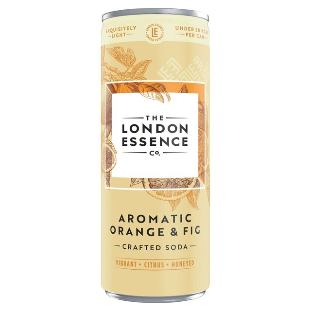 London Essence Co. Orange & Fig Crafted Soda   250ml GOODS M&S   