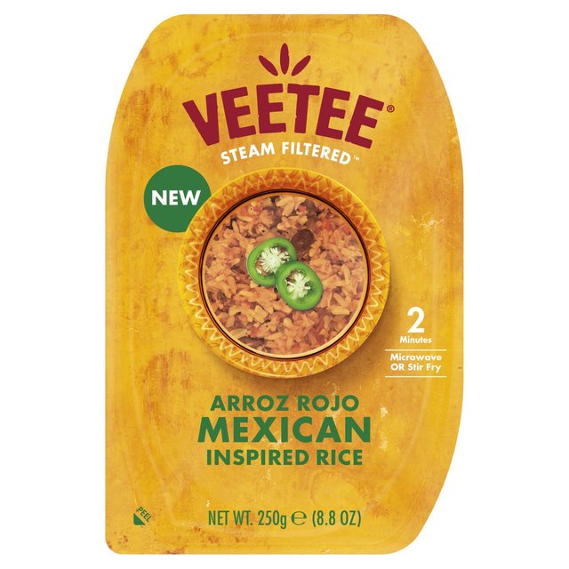 Veetee Mexican Arroz Rojo Rice 250g   250g GOODS M&S   