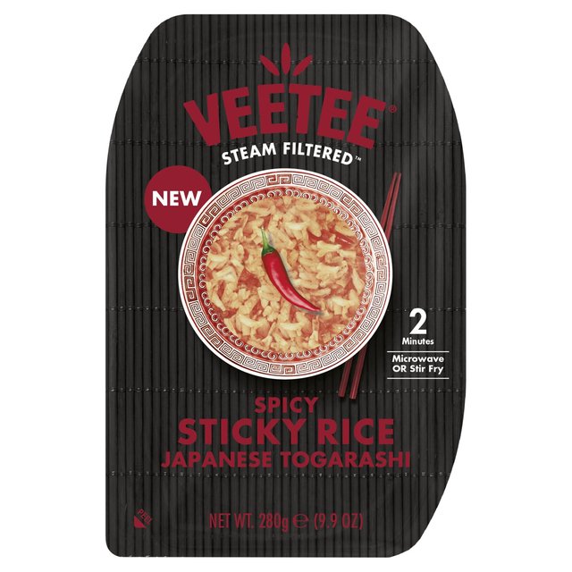 Veetee Japanese Togarashi Spicy Sticky Rice   250g