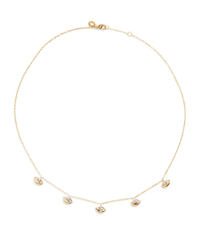 L'Atelier Nawbar gold and diamond Salvatore choker from N93 collection (British brand)