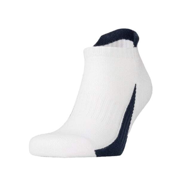 Spiro Adult Sports Socks (Pack of 3) (L-XL) GOODS Superdrug White/Navy  