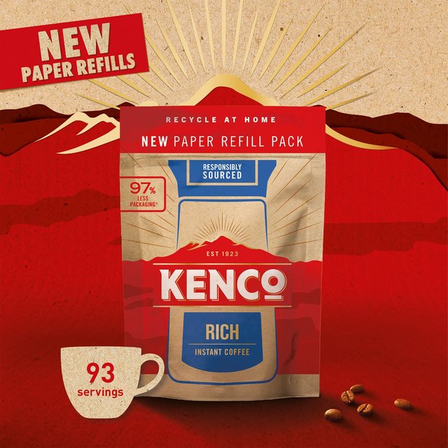 Kenco Rich Instant Coffee Paper Refill   150 per pack GOODS M&S   