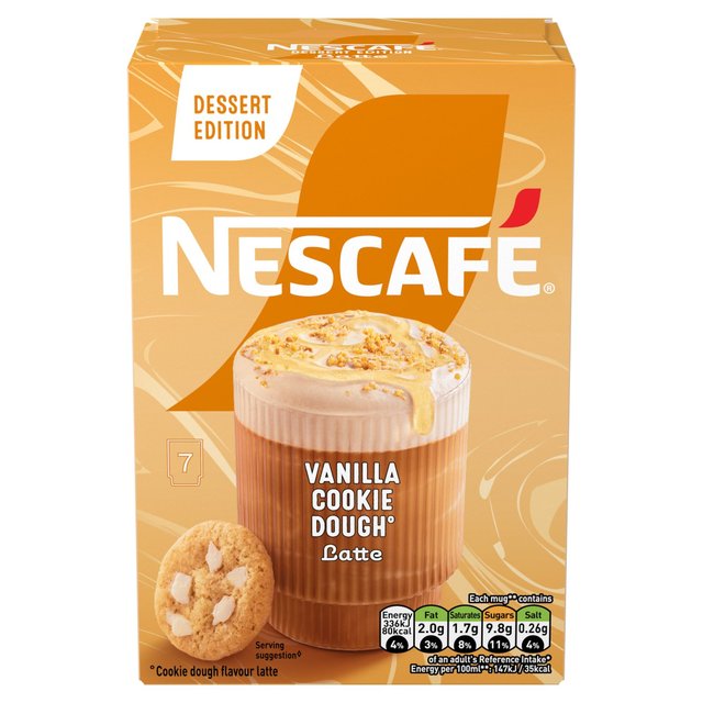 Nescafe Cookie Dough Latte 7pk   137g