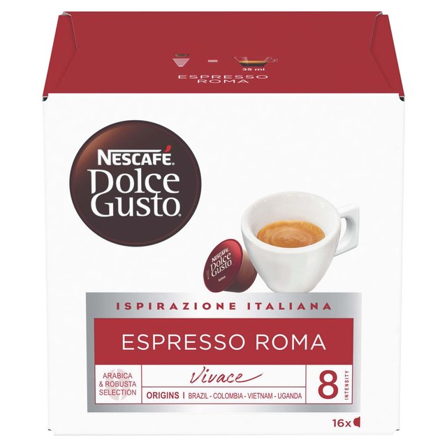 Nescafe Dolce Gusto Roma 16 Coffee Pods   99g