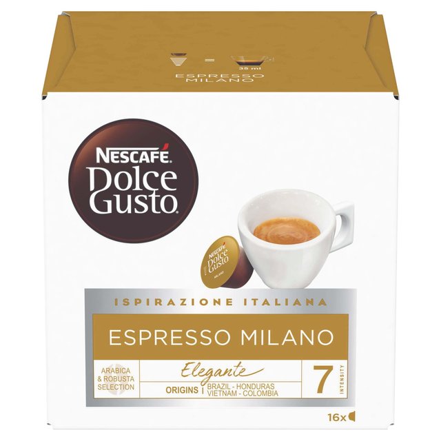 Nescafe Dolce Gusto Milano 16 Coffee Pods   99g