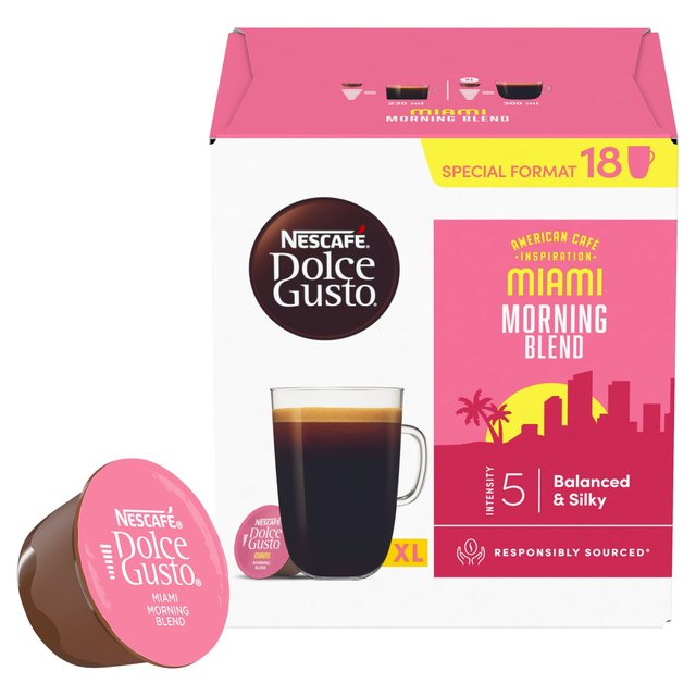 Nescafe Dolce Gusto Grande Miami 18 Coffee Pods   18 x 7g